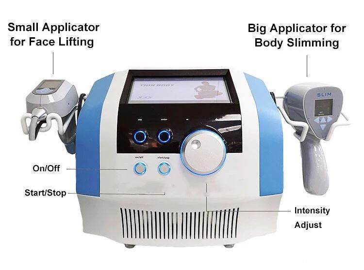 Portable 2 in 1 Rf Fat Removal Skin Tightening Bbl Slimming Machine Face Lift Ultrasound 360 Exili Ultra Radio Frequency