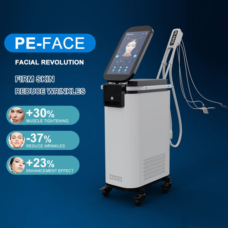 New arrival Pe-Face Face Lifting EMT EMS RF EM Needle-free Face lifting Less Wrinkles More Lift Sculpting Vline MFFACE