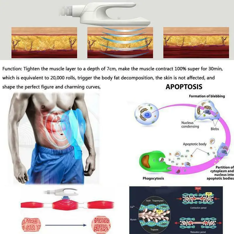 Emslim Neo Fat Burner Machine Muscle Stimulator Electromagnetic Body Sculpting and Contouring Machine
