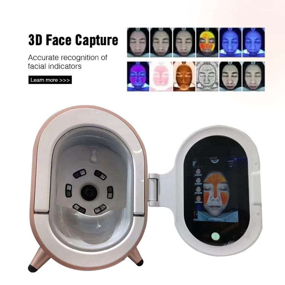 2023 New Arrivals 3D Facial Analyzer Portable Beauty Skin Analyzer Facial Care Skin Analyzer Machine