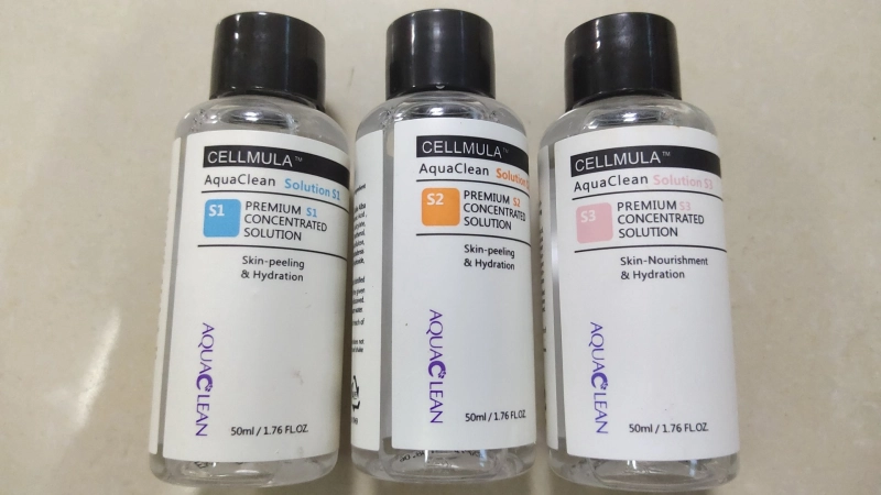 Concentrated Aqua Clean Peeling Solution 50ml Per Bottle for Hydrafacial Machine Skin Care for Specific Customer