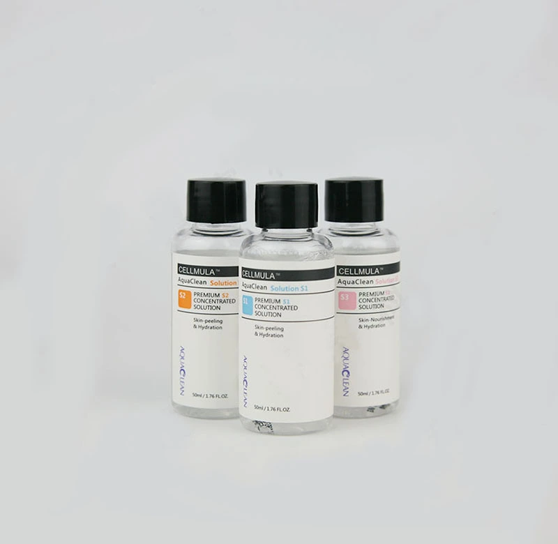 Concentrated Aqua Clean Peeling Solution 50ml Per Bottle for Hydrafacial Machine Skin Care for Specific Customer