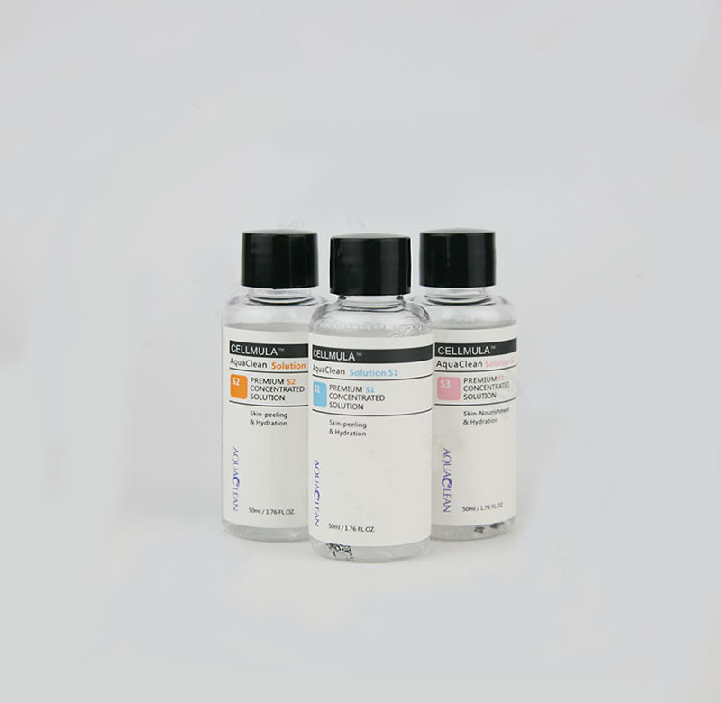 Concentrated Aqua Clean Peeling Solution 50ml Per Bottle for Hydrafacial Machine Skin Care for Specific Customer