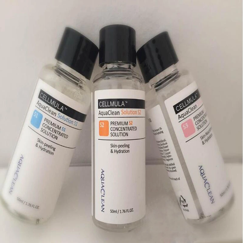 Concentrated Aqua Clean Peeling Solution 50ml Per Bottle for Hydrafacial Machine Skin Care for Specific Customer