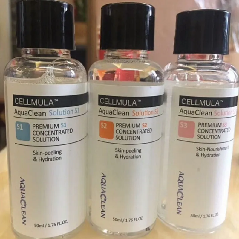 Concentrated Aqua Clean Peeling Solution 50ml Per Bottle for Hydrafacial Machine Skin Care for Specific Customer