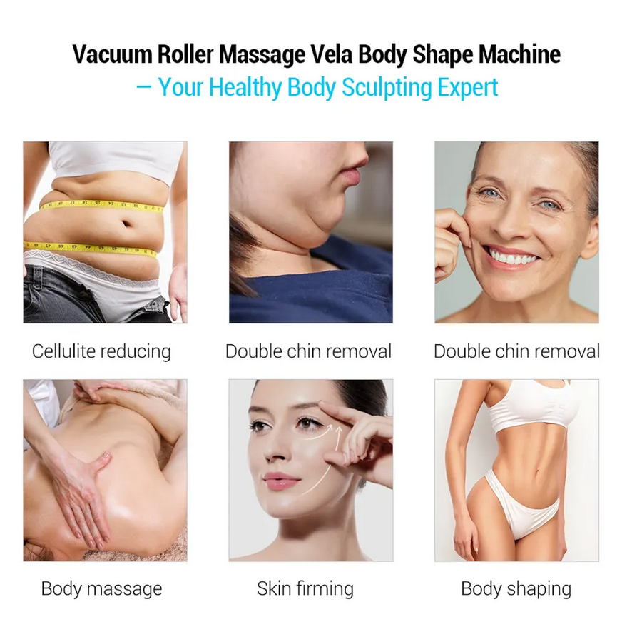 2023 portable 3 in 1 M30 mechanical Vacuum roller slimming vela body shape machine