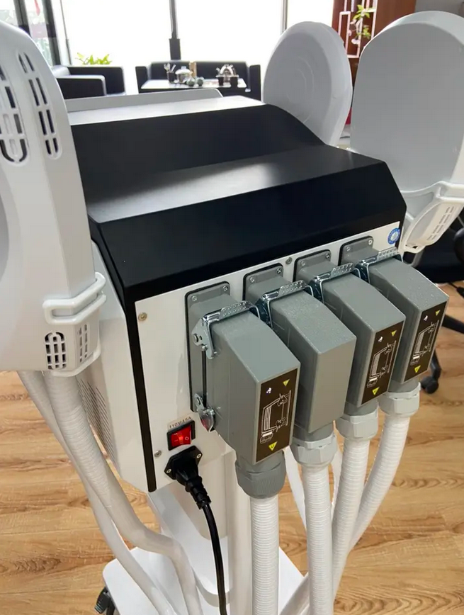 Professional 4 Handles Emslim Neo Body Slimming Shaping Muscle Building Fat Loss Machine for Beauty Salon