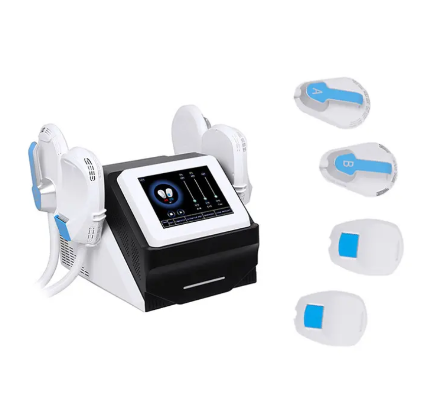 Professional 4 Handles Emslim Neo Body Slimming Shaping Muscle Building Fat Loss Machine for Beauty Salon