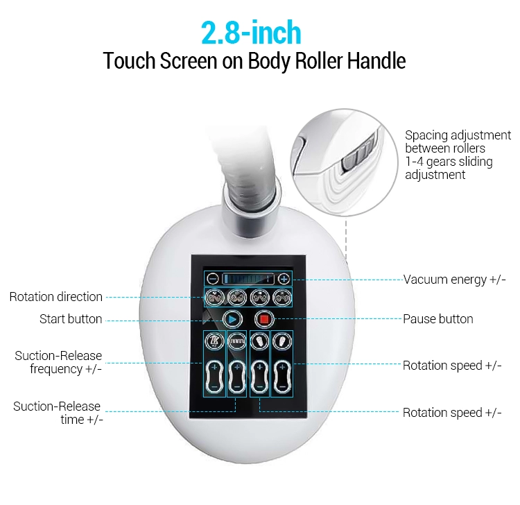 Vertical Vela A56 mechanical vacuum roller system weight loss Body slimming body sculpting Reduce Fat machine