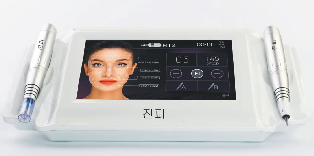 3pcs Permanent Makeup Digital Artmex V8 Touch Tattoo Machine Set Eye Brow Lip Rotary Pen MTS System