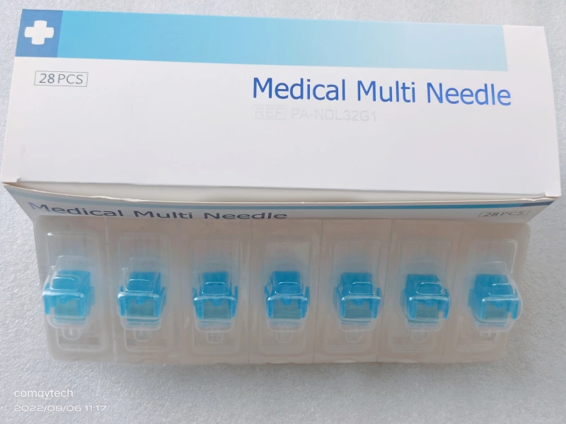 10Pcs 9 Pin Hydrolifting Gun Needle Disposable Injection Pinhead EZ Water Injector 3 Meso Microcrystal Injection Tool