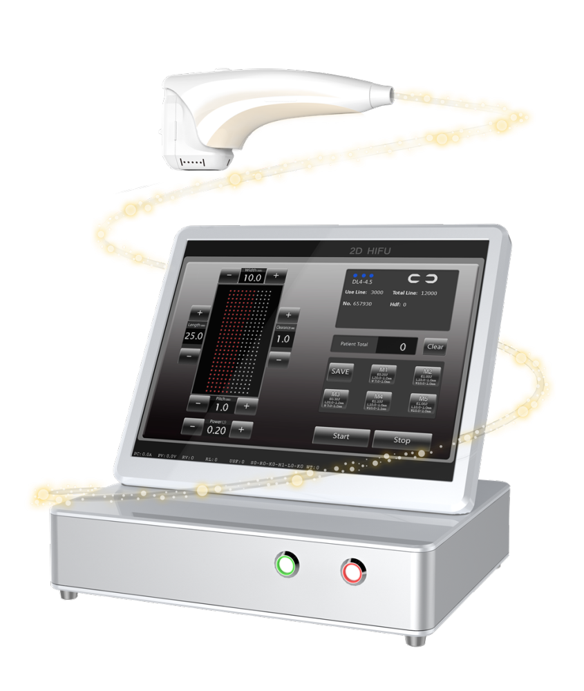 Professional Best 11 Lines 3D Hifu Focused Ultrasound Smas Hifu 3D HIFU Facial Lifting Machine