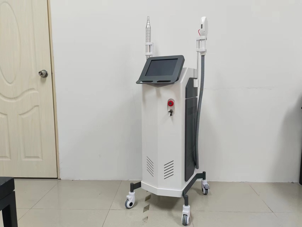 2in1 DPL+Picosure Laser Machine Hair Removal Device Tattoo Eyeliner Removal Skin Whiten Rejuvenation