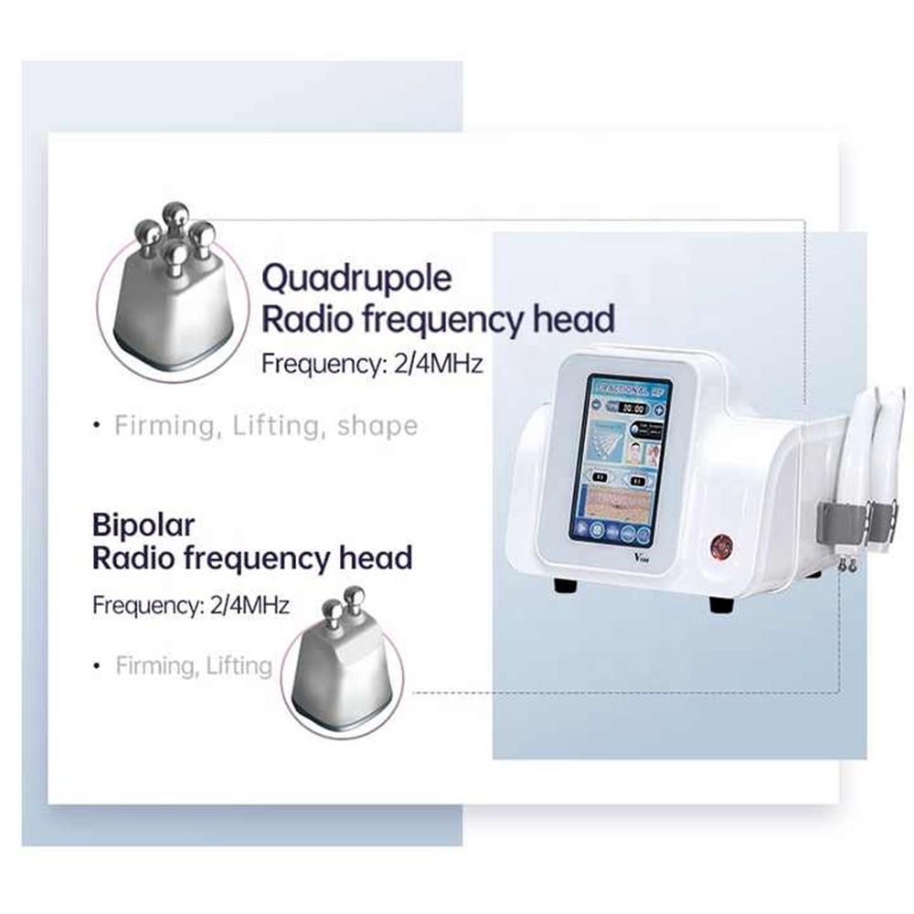 Non Operative Radio Frequency Skin Tightening Lattice Face Lifting Fractional Rf Microneedling Machine RF Equipment