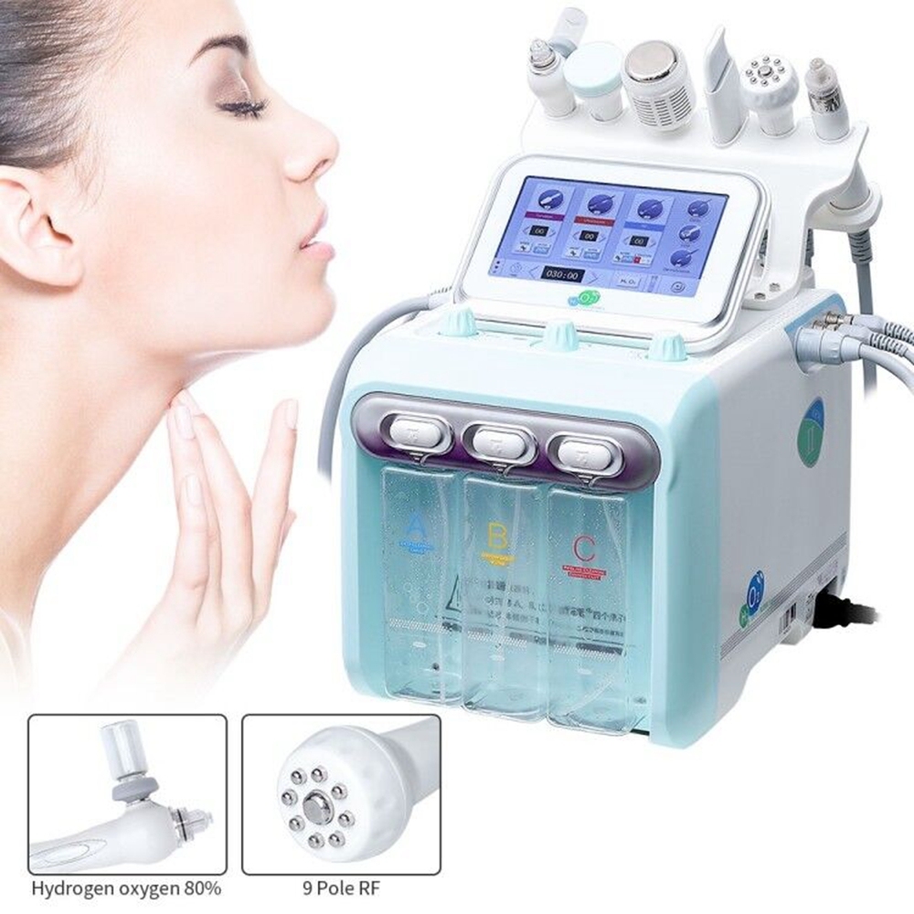 7 In 1 H2O2 Water Oxygen Jet Peel Hydro Beauty Skin Cleansing Hydradermabrasion Machine Facial Machine Water Aqua Peeling