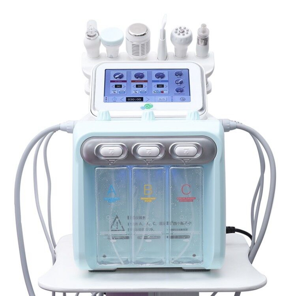 7 In 1 H2O2 Water Oxygen Jet Peel Hydro Beauty Skin Cleansing Hydradermabrasion Machine Facial Machine Water Aqua Peeling