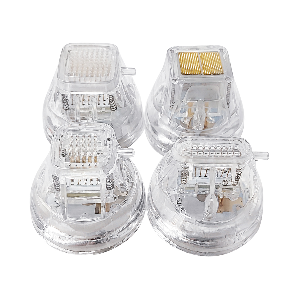 Disposable 10/25/64 Pins Nano Chip Gold Plated Cartridge Consumable For Micro Fractional RF Machine
