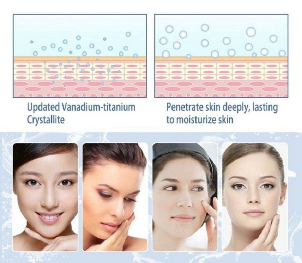 Portable RF Nano Water Mesotherapy Gun Wrinkle Removal Face Skin Care Lifting Beauty Spa Wrinkle Removal