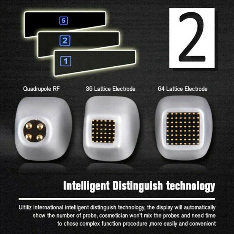 One Set Replacement Head Tips for RF Machine