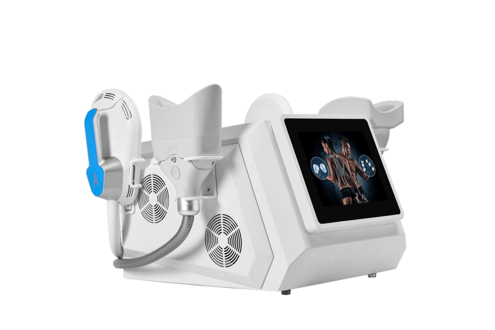 2in1 Electromagnetic Em Body Slim + Fat Freezing Cryo Therapy Lipolysis Machine