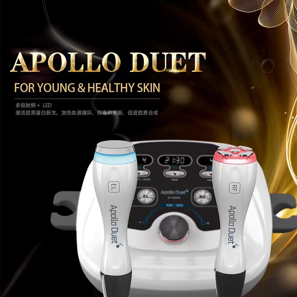 Apollo RF Facial Lifting Machine Skin Rejuvenation Wrinkle Removal Skin Tightening Skin Care Massager Machine