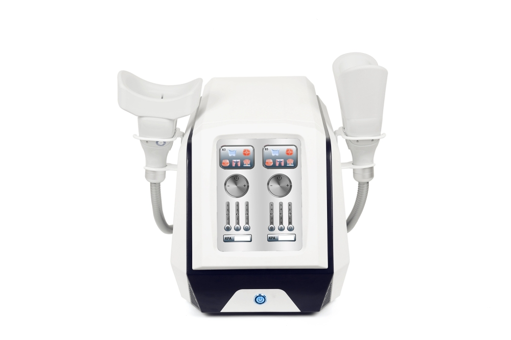 Portable 360 Degree Cooling Dual Handles Cryolipolysis Slimming Machine Cryo Fat FreezingMmachine