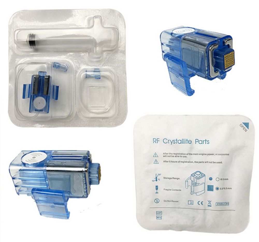 Replace 3in1 Microlite Head Syringe Tube Accessories for RF Meso Gun Face Lift for RF Nano Water Mesotherapy Gun