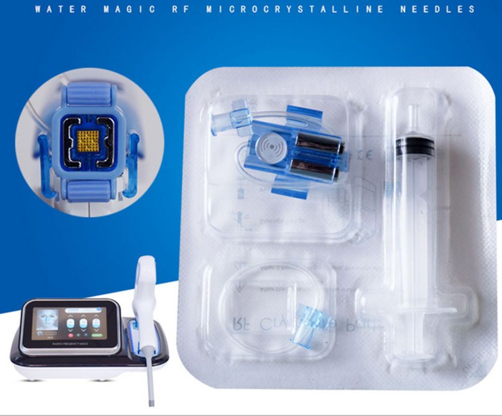 Replace 3in1 Microlite Head Syringe Tube Accessories for RF Meso Gun Face Lift for RF Nano Water Mesotherapy Gun