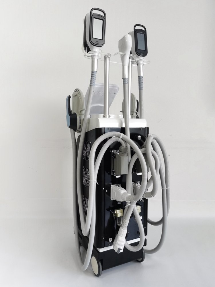 Weight Loss Slim Body Contouring Sculpting Machine EMS With rf 2 Handles EMS Slim NEO RF Muscle Sculpting Machine