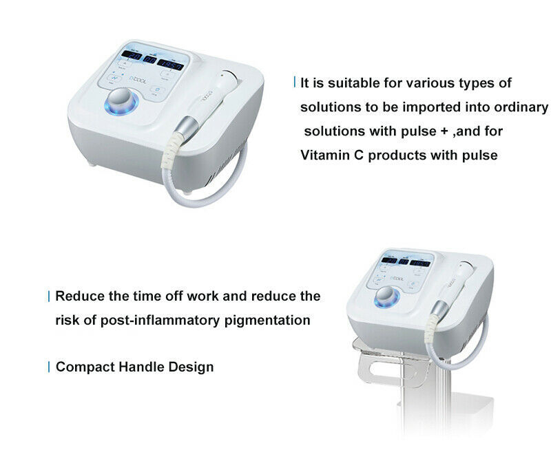 Portable DCool 3 in 1 Cryo Electroporation Cold Hot EMS Therapy Face Lifting Machine For Skin Tightening Anti Puffiness Facial