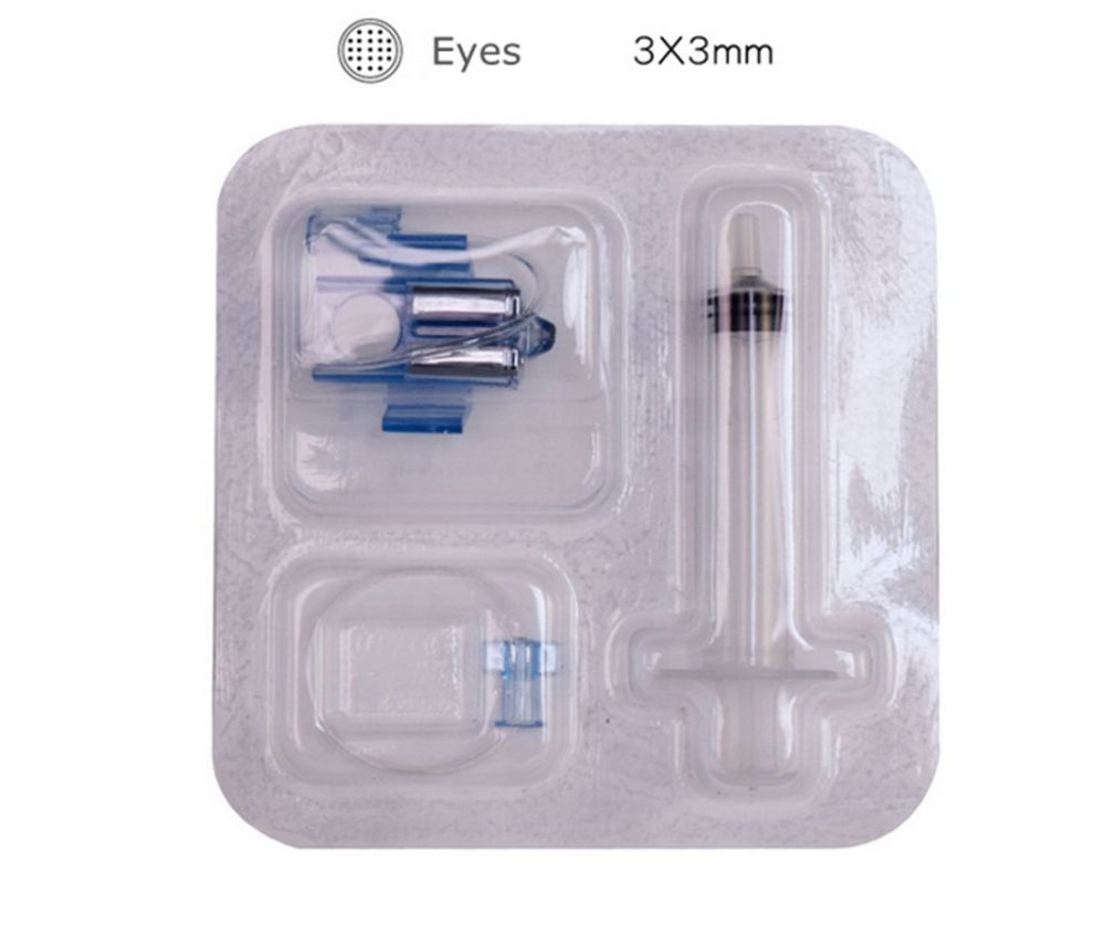Replace 3in1 Microlite Head Syringe Tube Accessories for RF Meso Gun Face Lift for RF Nano Water Mesotherapy Gun