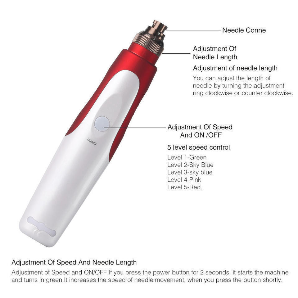 Wholesale Price Electric Derma Stamp Dr.pen MYM N2 Device Anti Aging Skin Therapy Microneedling Dermapen