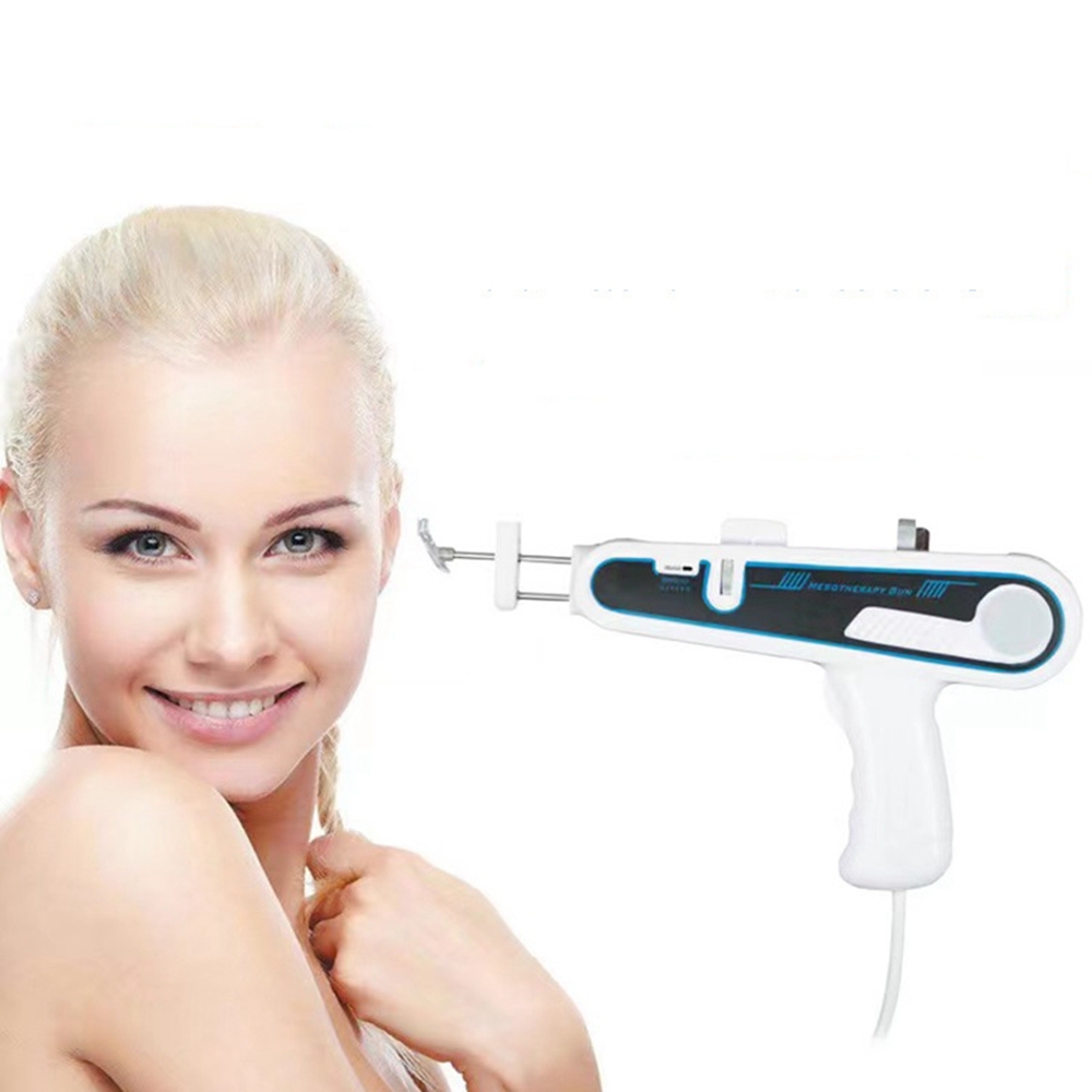 Mesoherapy Gun Beauty Machine Mesogun Injection Facial Beauty Nano Water Face Treatment Catheter and Presser Foot