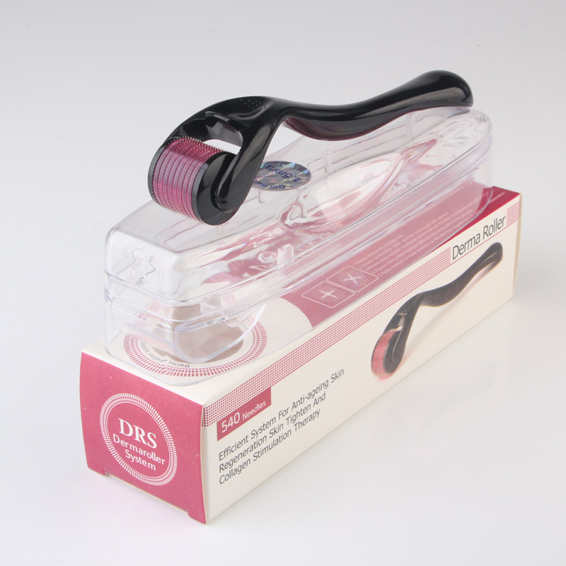 Price for 50pcs Portable DRS 540 Microneedle Dr Roller Skin Therapy Care Scar Acne 0.2-3.0mm