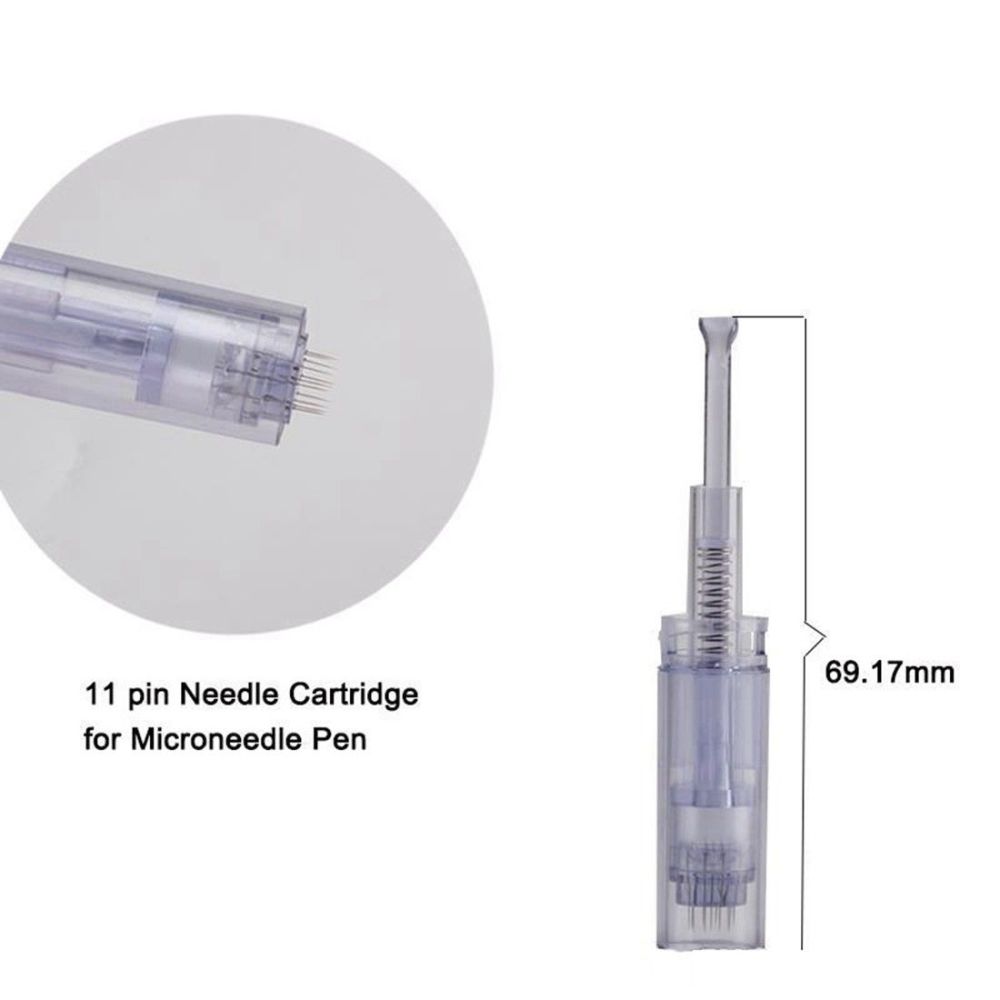 11 needle Dermapen 2 Goldpen Dermic microneedle derma pen tips cartridges