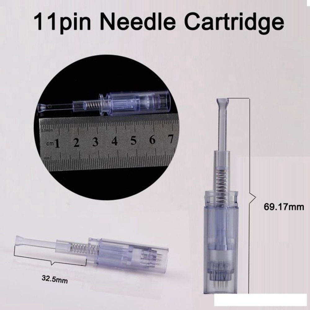 11 needle Dermapen 2 Goldpen Dermic microneedle derma pen tips cartridges