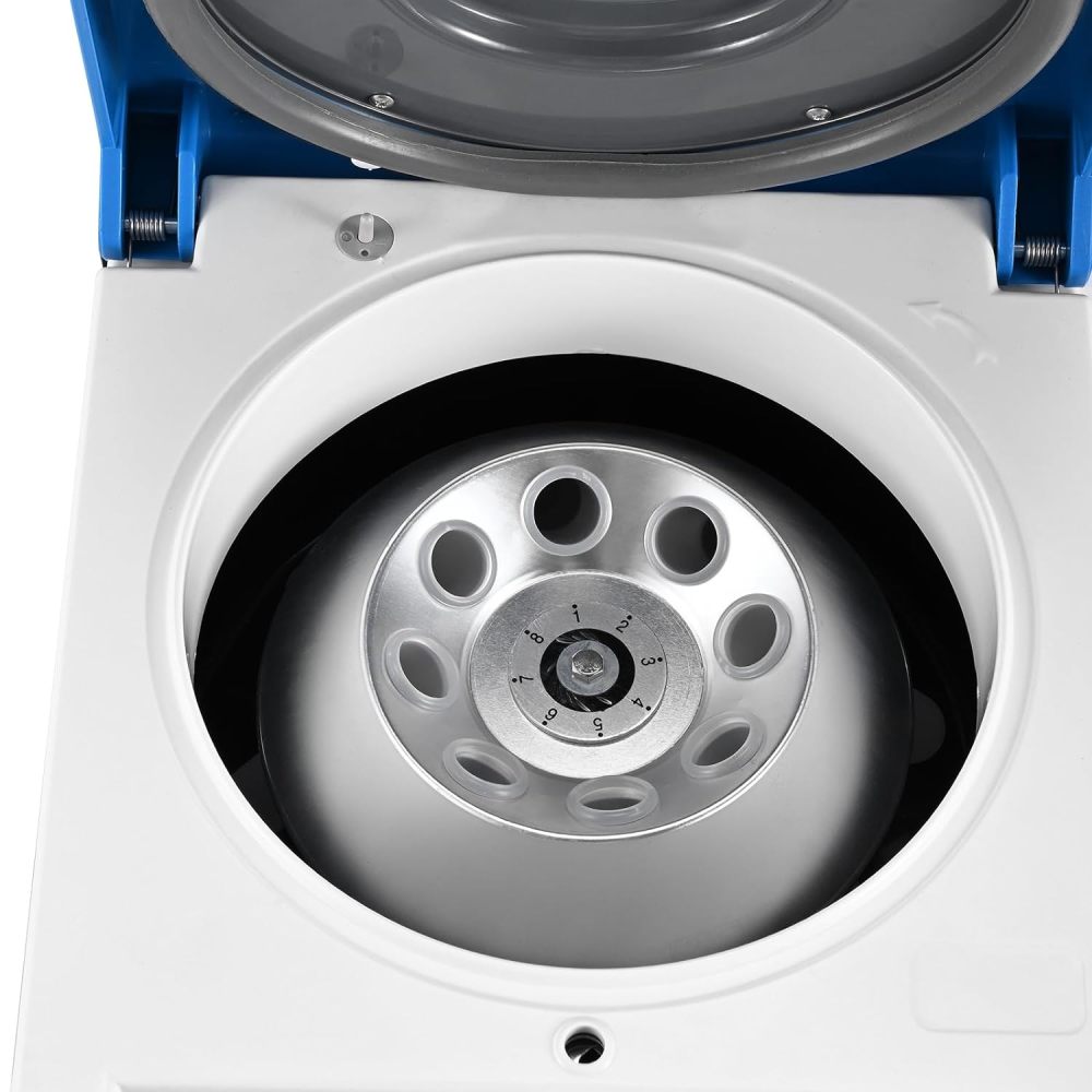 PRP Centrifuge Lab Desktop Centrifuge Machine with 12x15ML Place Rotor, 110 V Variable Speed 500-4,000 RPM Benchtop Centrifuge,90 Min Timer