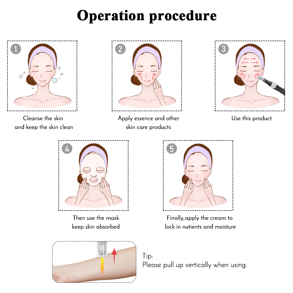 Micro Needling derma pen machine electric mesotherap derma pen Wireless Microneedle derma pen m8