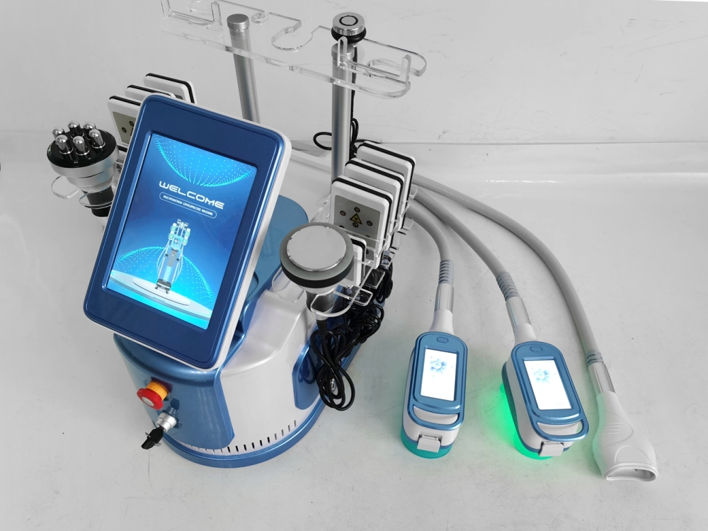 Professional 360 Cryolipolyse Cryotherapy RF Machine / Criolipolisis Machine Cryolipolysis Weight Loss Fat Freezing Lipo Laser Body Slimming