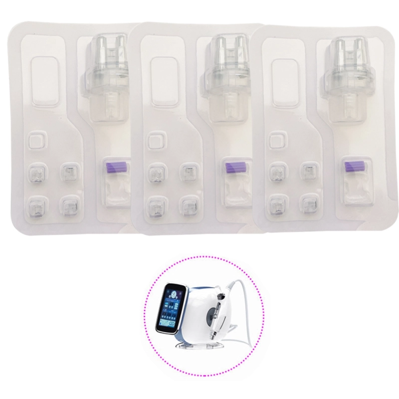 3in1 EMS Micro Nano Chip Card Meso Therapy Facial Lift Skin Whitening Beauty RF Mesogun Consumables