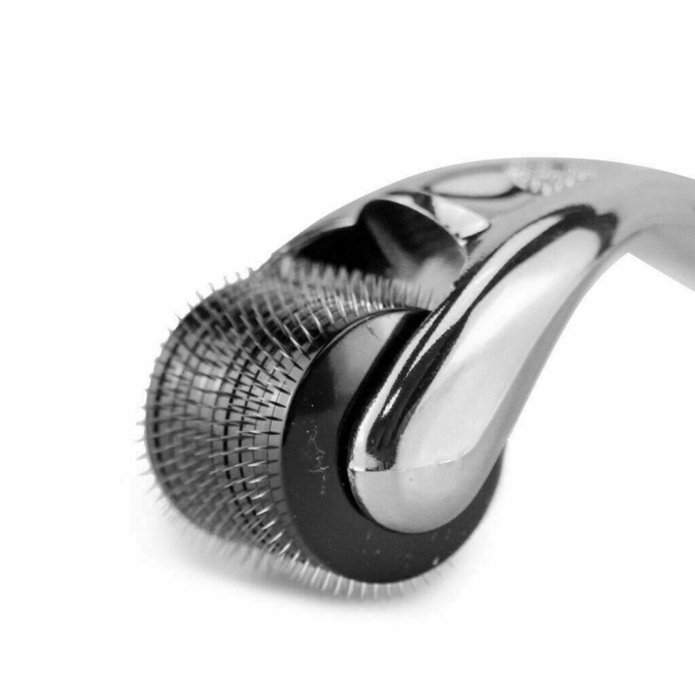 50pcs 0.3mm+50pcs 0.75mm 540 Stainless Steel Micro Derma Roller For Acne Scars Wrinkles,Beard, Hair Loss