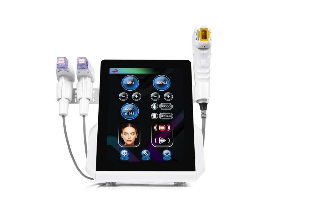 Latest Model 2in1 4D ICE Inmode Mor pheu 8 M8 Freezing Machine Face Skin Lifting Body Tighten Body Shape for Beauty Salon