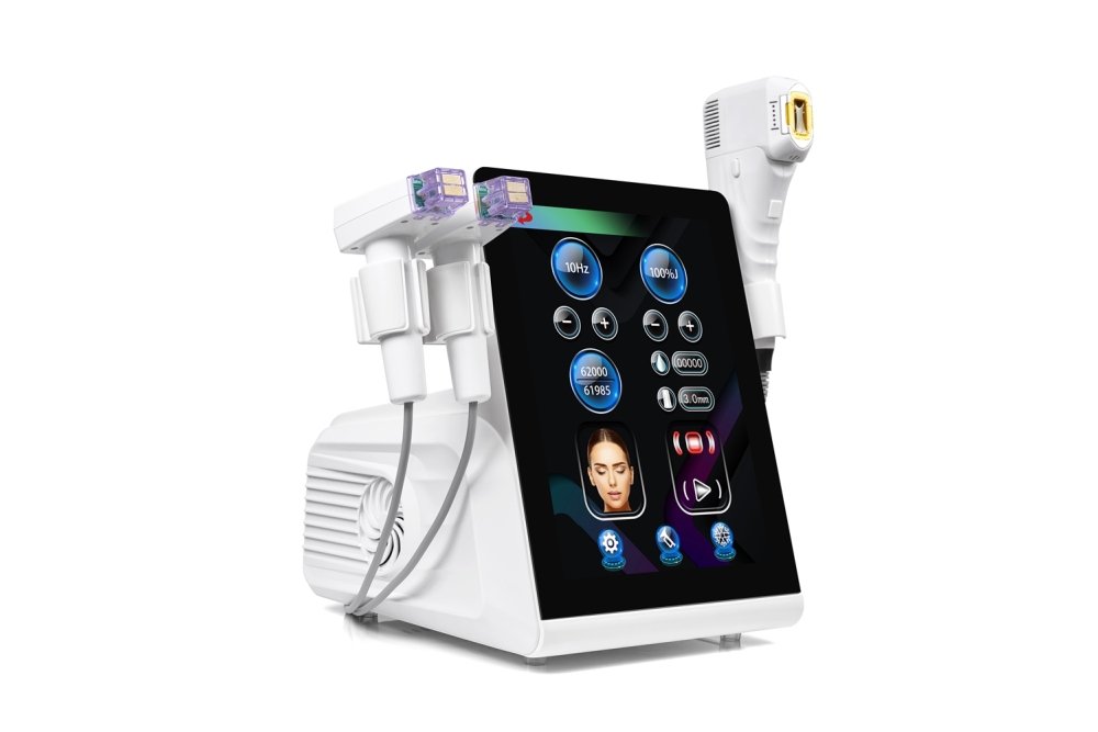 Latest Model 2in1 4D ICE Inmode Mor pheu 8 M8 Freezing Machine Face Skin Lifting Body Tighten Body Shape for Beauty Salon