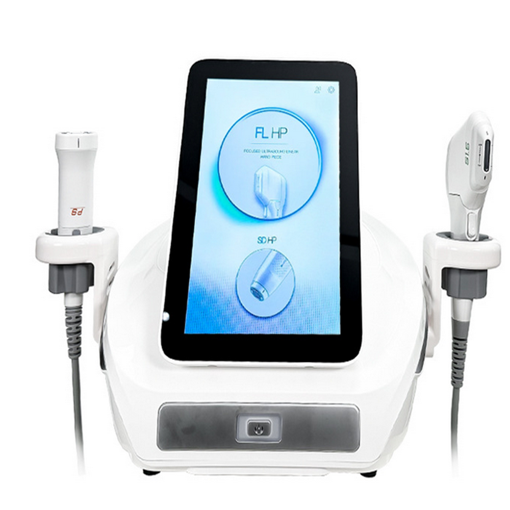 Portable ultrasound hifu face lift wrinkle removal machine body contouring machine 7d hifu machine with CE