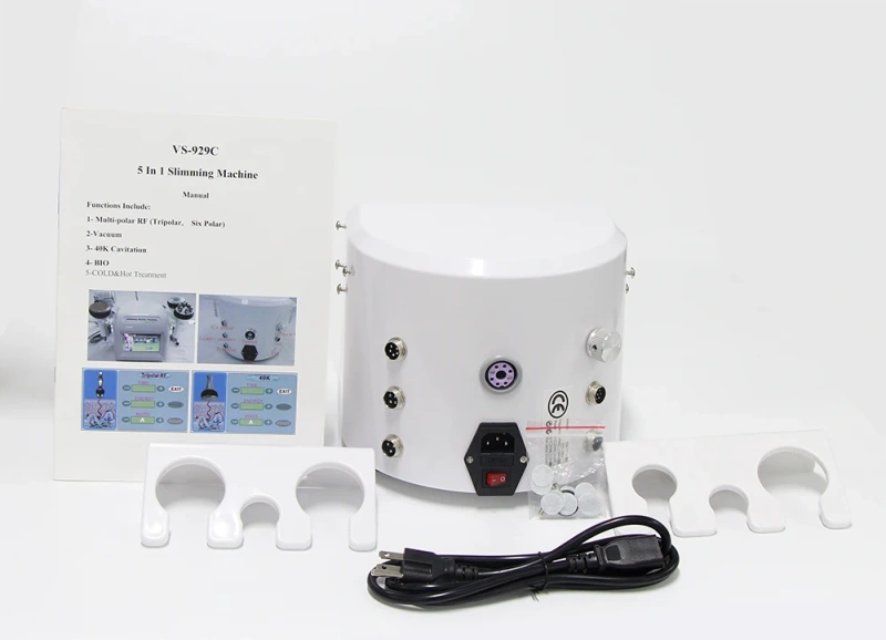 6in1 40k ultrasonic Cavitation RF Slimming Machine Freeze Cold hammer Cellulite Slimming Body Vacuum body face RF equipment Mini