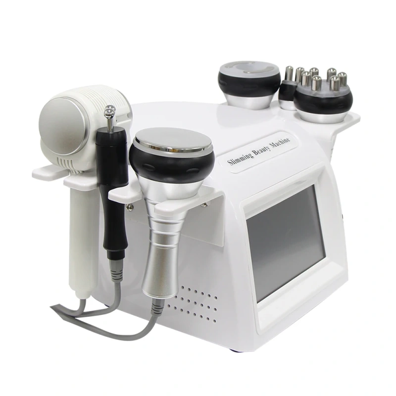 6in1 40k ultrasonic Cavitation RF Slimming Machine Freeze Cold hammer Cellulite Slimming Body Vacuum body face RF equipment Mini