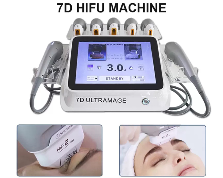 Ultrasound 7D HIFU Machine and New Version With Cold Hammer Morpheus 8 Machine