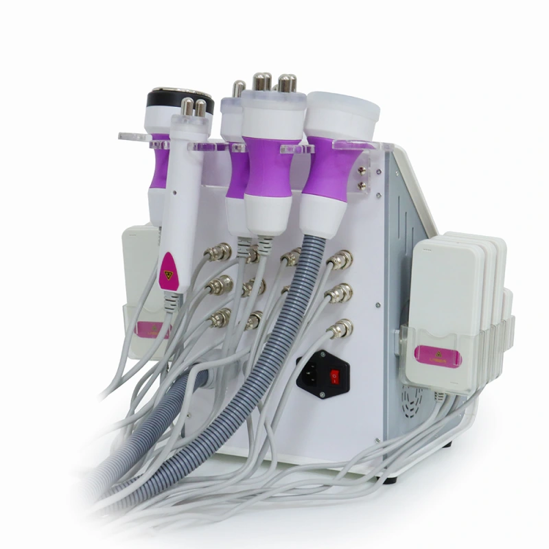 Hot Selling 9 in one 80k Cavitation RF Lipo Laser Cavitation Machine / 40K Cavitation 9 in 1 Slimming Machine portatil corporal