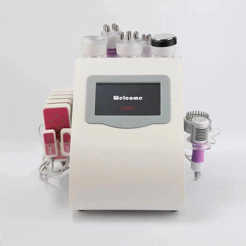 Hot Selling 9 in one 80k Cavitation RF Lipo Laser Cavitation Machine / 40K Cavitation 9 in 1 Slimming Machine portatil corporal