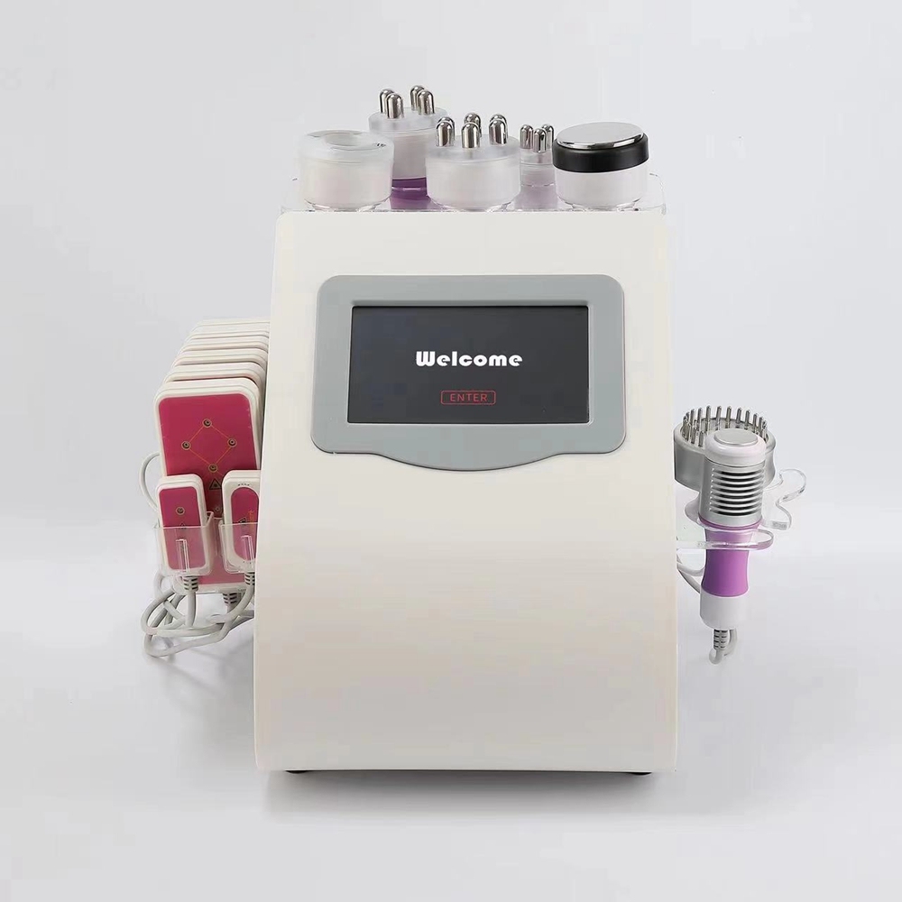 Hot Selling 9 in one 80k Cavitation RF Lipo Laser Cavitation Machine / 40K Cavitation 9 in 1 Slimming Machine portatil corporal